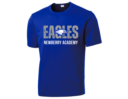 Eagles Royal Blue Dri Fit Tee with Option