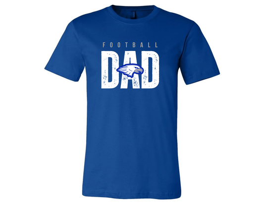Newberry Academy DAD Royal Blue Short Sleeve Tee with Option