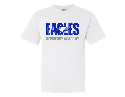 Eagles White Short Sleeve Tee