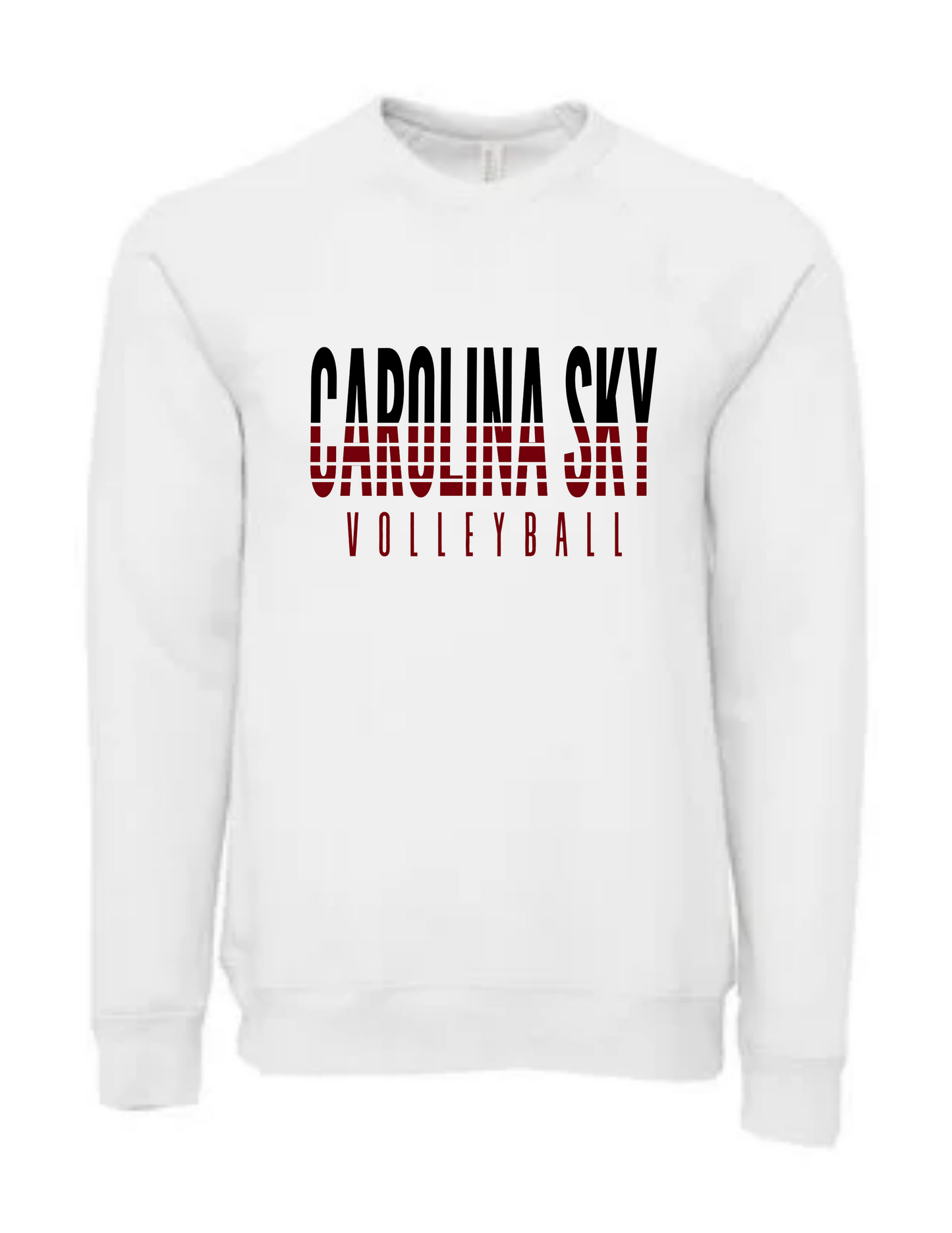 Carolina Sky "Lines" Crew Sweatshirt