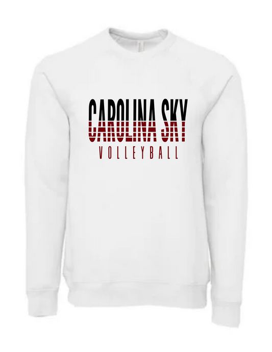 Carolina Sky "Lines" Crew Sweatshirt