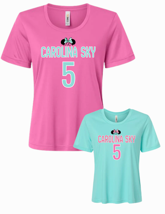 Carolina Sky "Pink Day" & "Hawaiian Day" Jerseys (2)